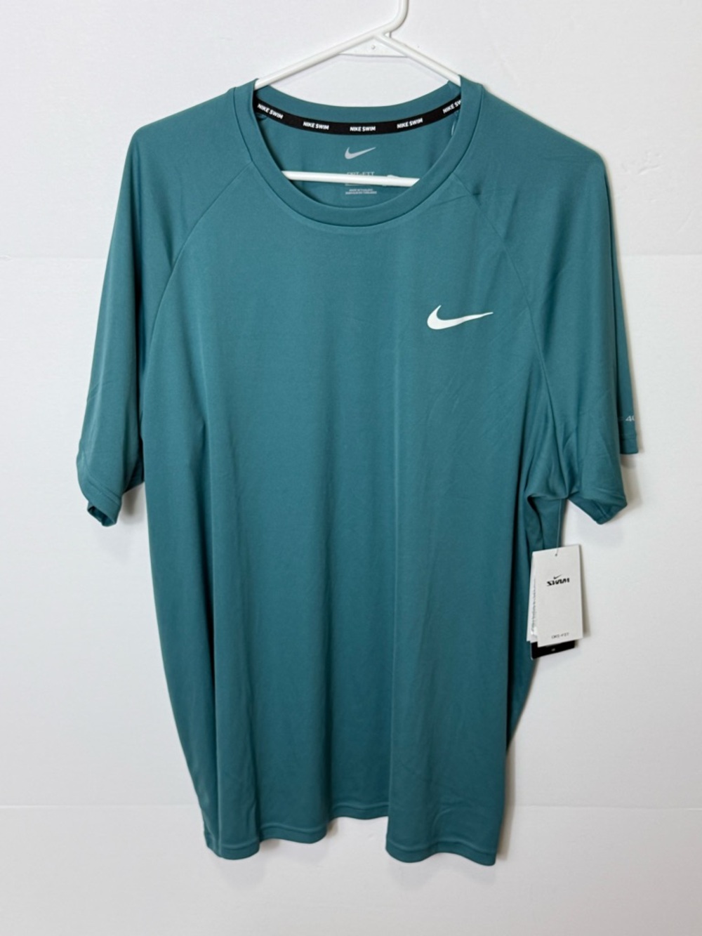Nike Men's Teal Dri-FIT Swim T-Shirt